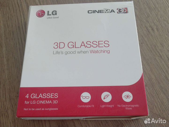 3d очки lg