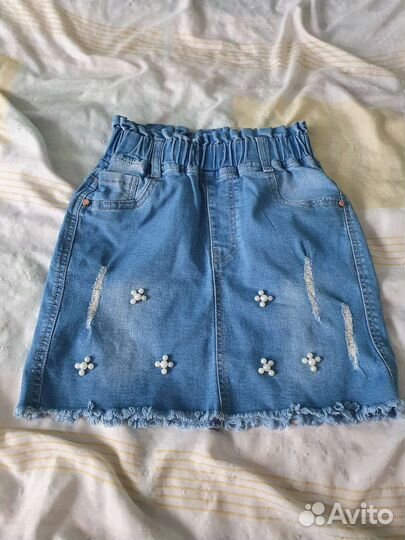 Джинсовая юбка