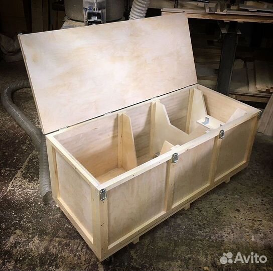 Ящик деревянный для транспортировки грузов