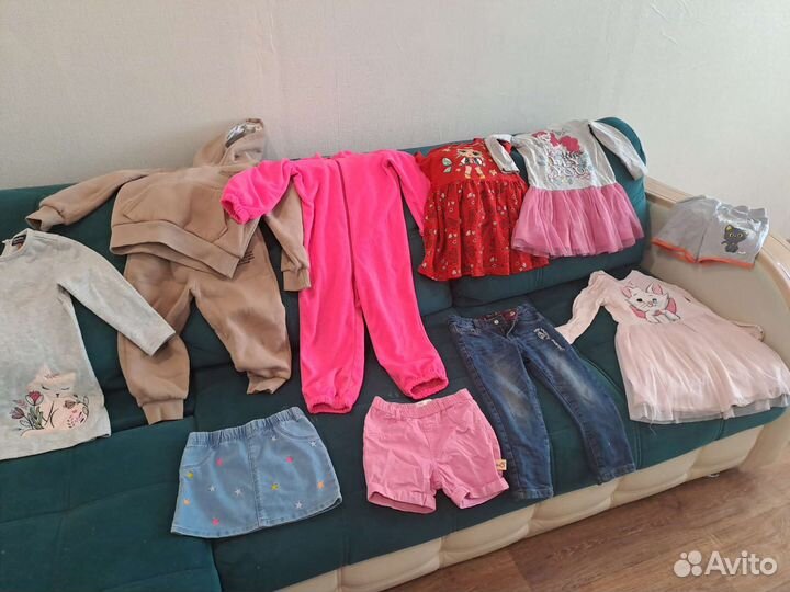 Вещи пакетом на девочку
