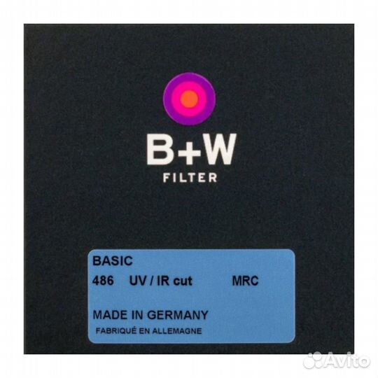 B+W basic 486 UV/IR cut 46mm Блокирующий уф/ик cве