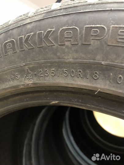 Nokian Tyres Hakkapeliitta 7 235/50 R18 и 245/50 R18 104T