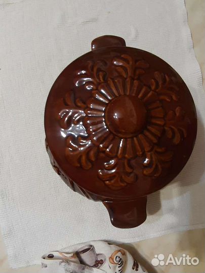 Кастрюля керамическая