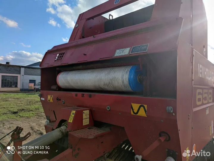 Пресс-подборщик New Holland 658, 2000