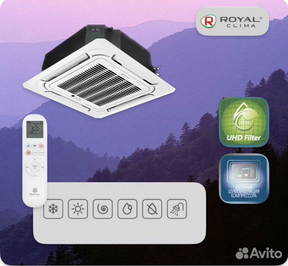 Кассетный кондиционер