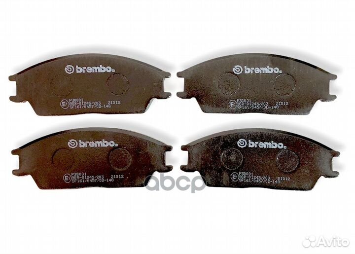 Колодки тормозные дисковые передн. honda accord