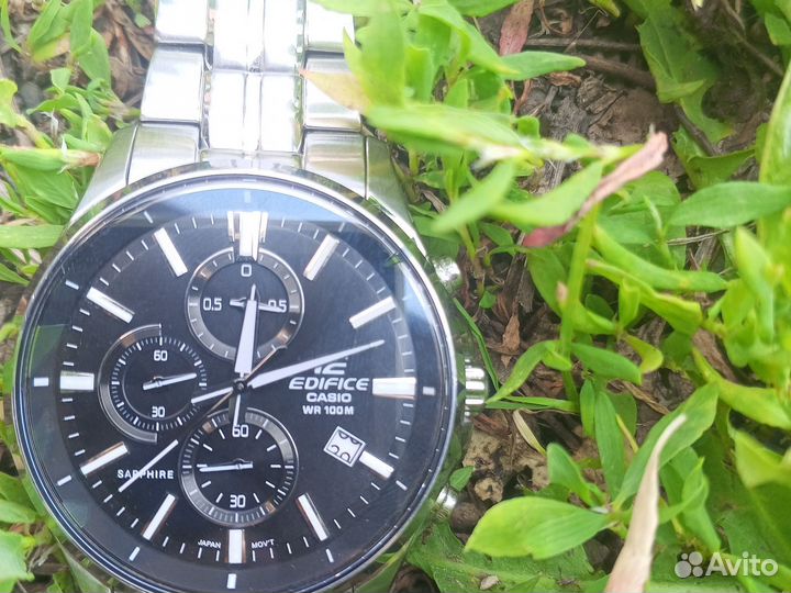 Часы casio edifice wr 100m