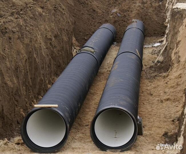 Монтаж наружных сетей трубопроводов