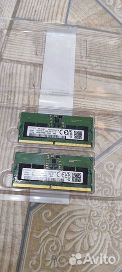 Оперативная память sodimm DDR5 16gb Samsung 5600