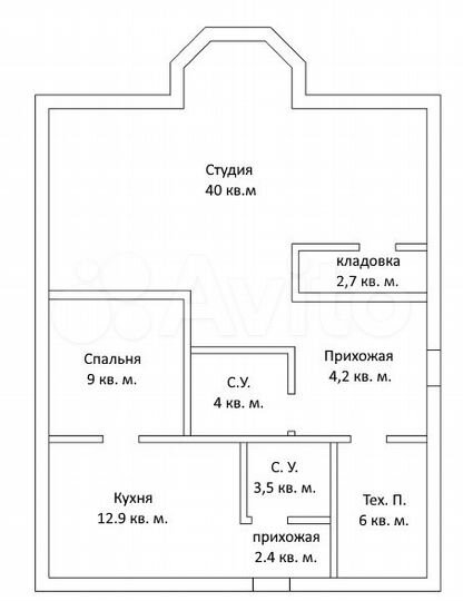 Дом 174 м² на участке 13 сот.