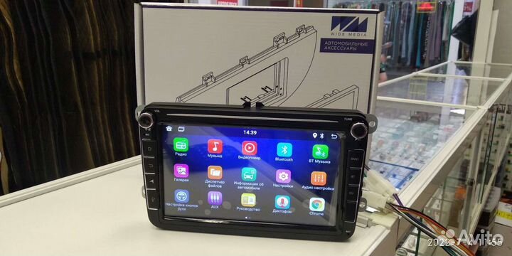 Магнитола VW Polo,Tiguan,Jetta,Golf,Passat Android