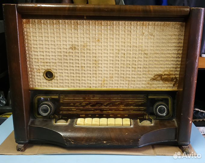 Радиола СССР ламповая