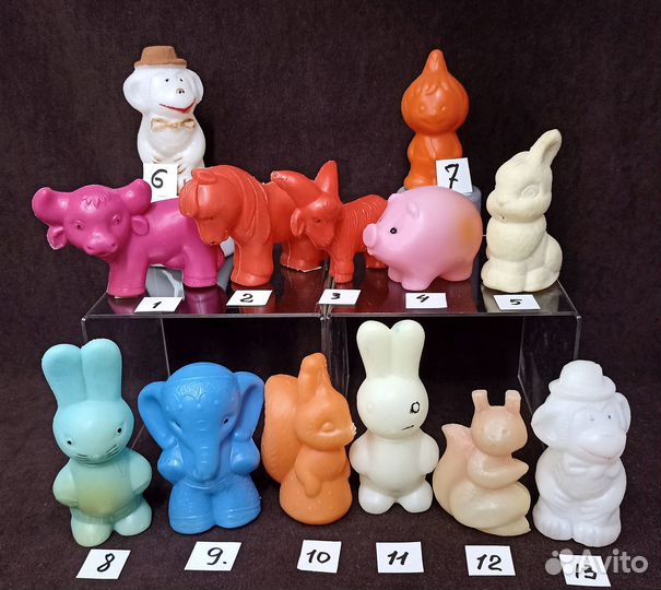 Игрушки пластмассовые. СССР