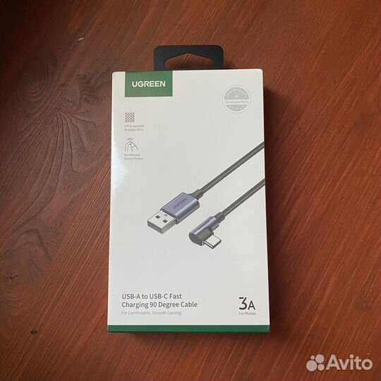 Кабель угловой Type C метровый