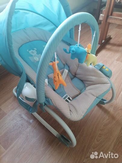 Детские качели шезлонг