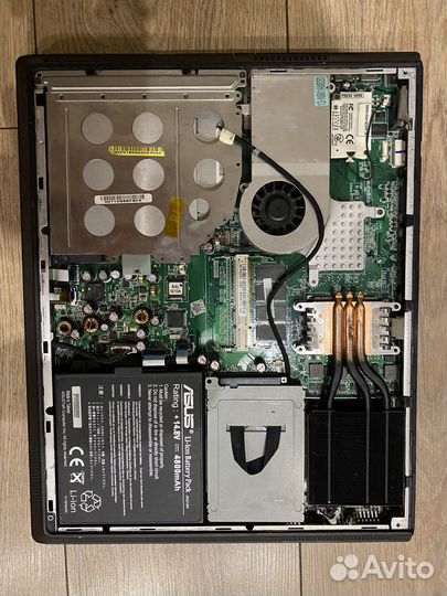 Ноутбук на детали