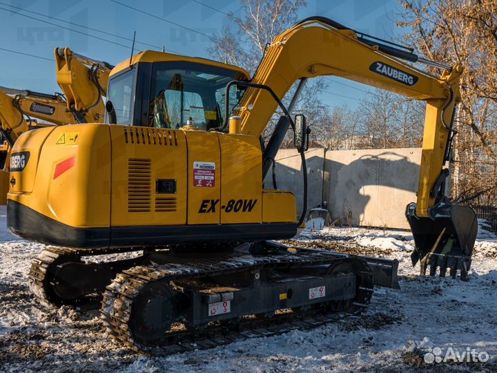 Гусеничный экскаватор Zauberg EX-80W, 2024