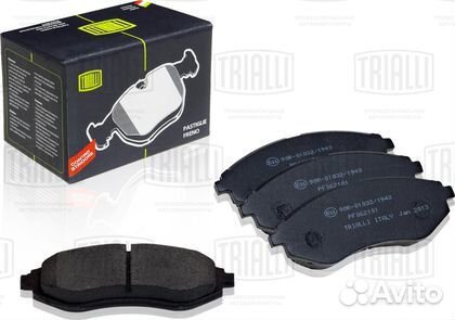 Тормозные колодки передние Chevrolet Aveo I 2003