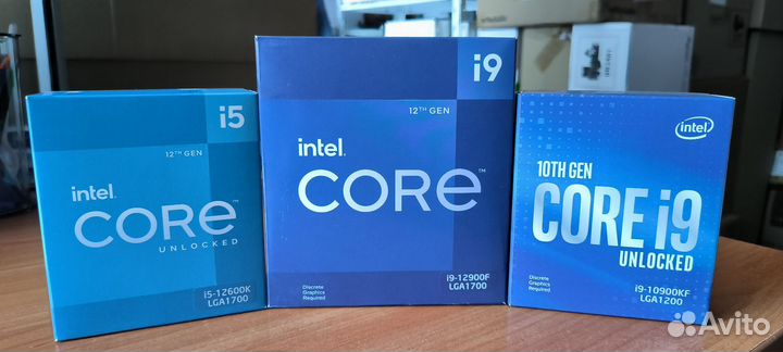 Процессоры intel i3/ i5/ i9 Ryzen 5/7
