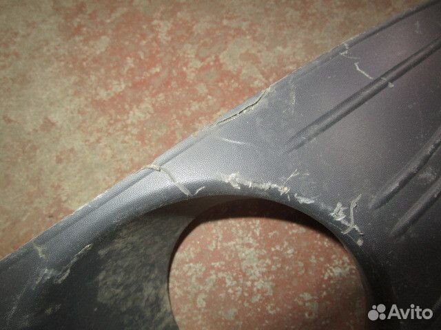 Решетка в бампер левая Renault Logan 2005-2014 (по