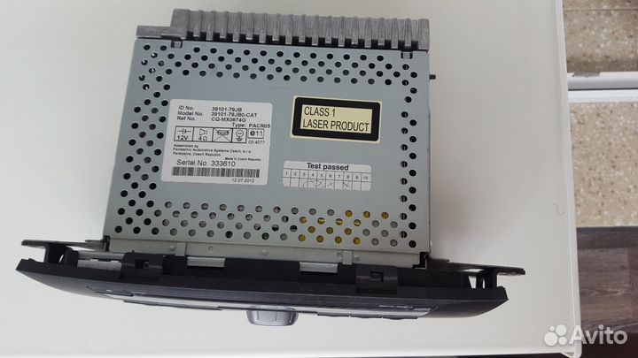 Родная магнитола Сузуки sx 4