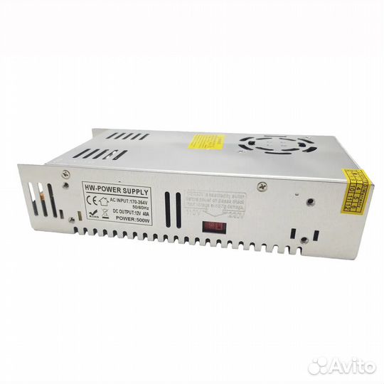 Импульсный блок питания Hongwei HW-12V-500W