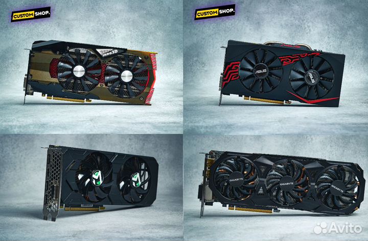 GTX 1050Ti / 1060 / 1070 / 1080 / Обмен / Гарантия