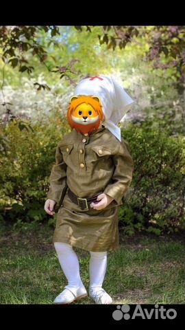 Военный костюм для девочки