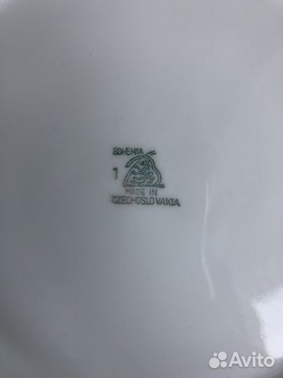 Новый сервиз «Мейсенский цветок» Богемия