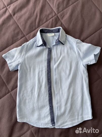 Рубашки школьные для мальчика 134-146