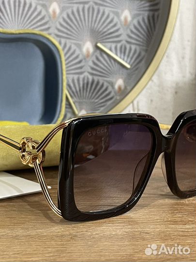 Солнцезащитные очки gucci топовое качество