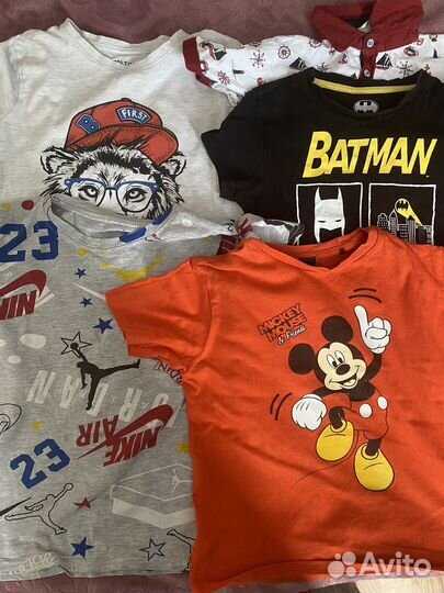 Пакет вещей на мальчика 110,116,122 размер