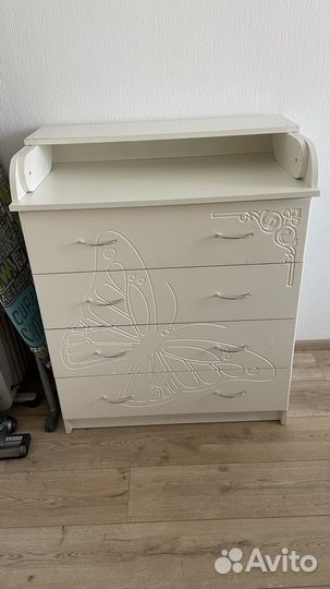 Комод с пеленальным столиком