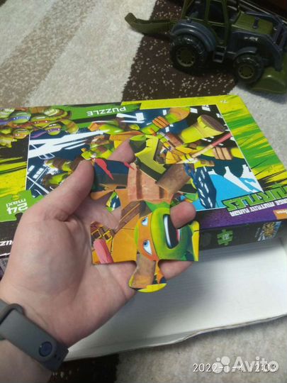 Пазл макси 24 элемента черепашки Ниндзя