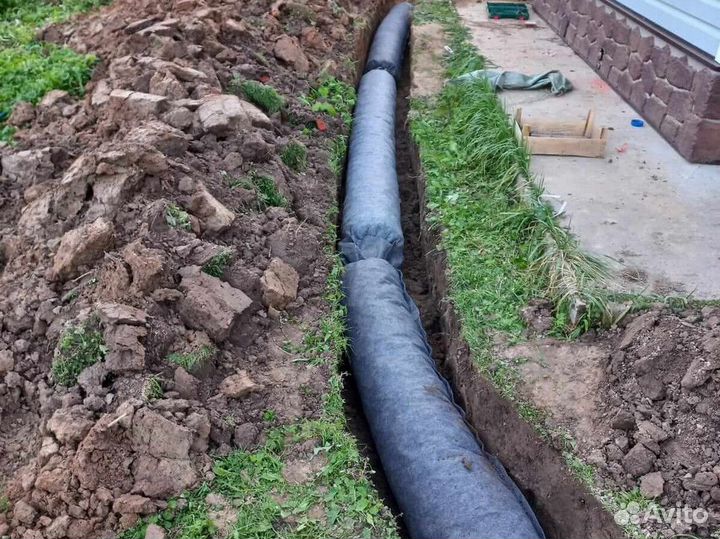 Дренажная труба / дренаж под ключ