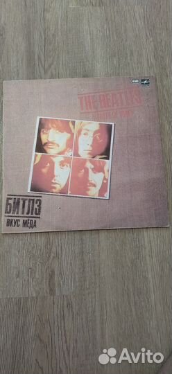 Виниловые пластинки the beatles