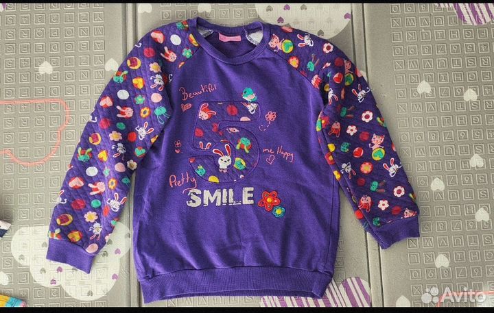 Одежда пакетом на девочку 110 116