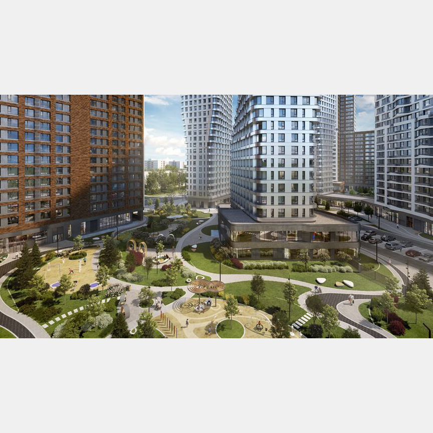 1-к. квартира, 34,2 м², 25/27 эт.