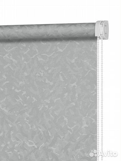 Штора рулонная Айзен 160x175см серебристый;