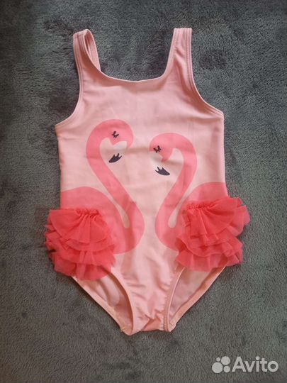 Купальник детский 92 новый фламинго
