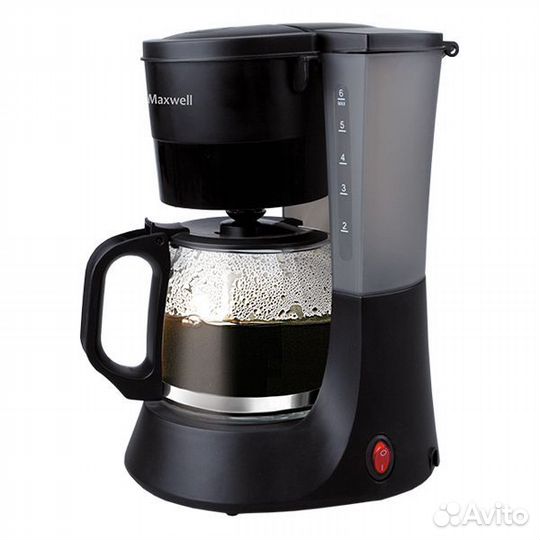 Кофеварка Maxwell MW-1650 (BK)