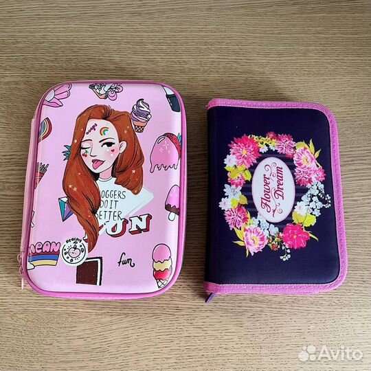 Пенал школьный для девочки