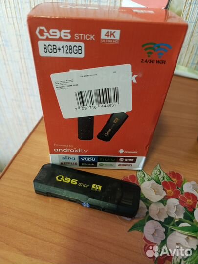 Андроид тв приставка Q96 Stick