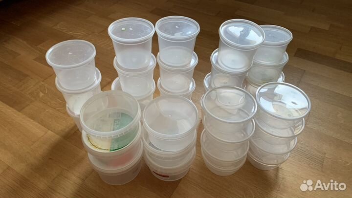 Пластиковые контейнеры для хранения