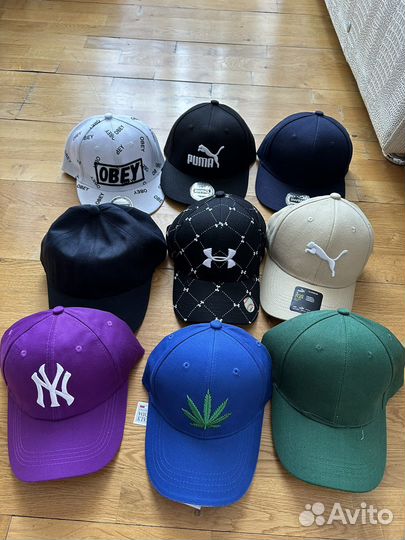 Новые кепки