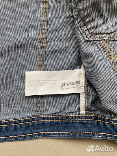 Джинсовая куртка для девочки Гулливер