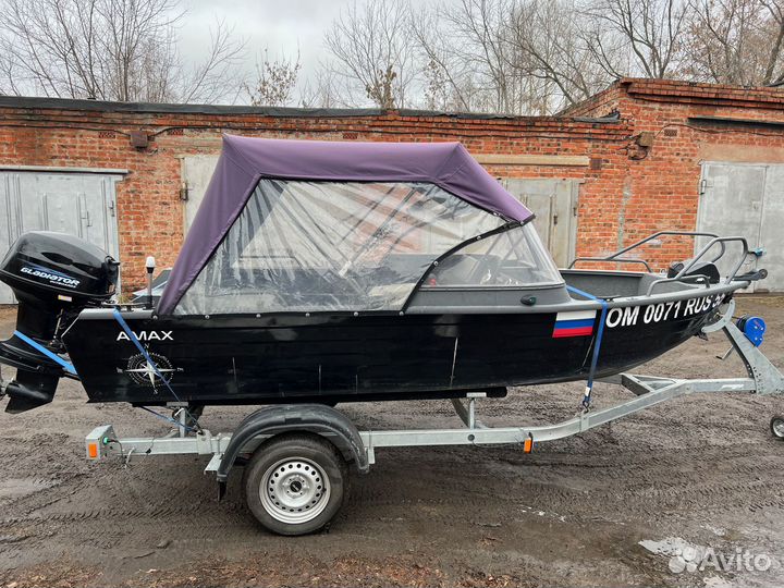 Wyatboat-430 DCM NEW + Gladiator 40лс