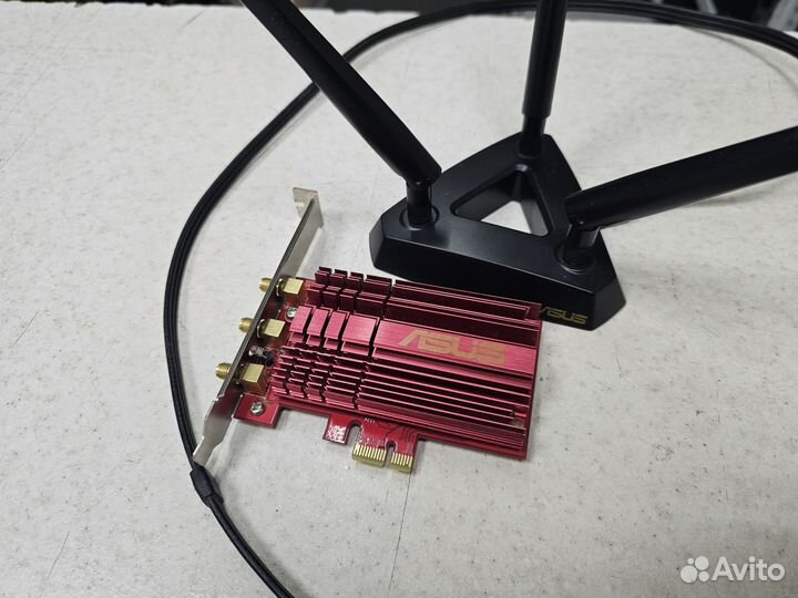 Wifi адаптер Asus PCE-AC68 1300Mbit/s