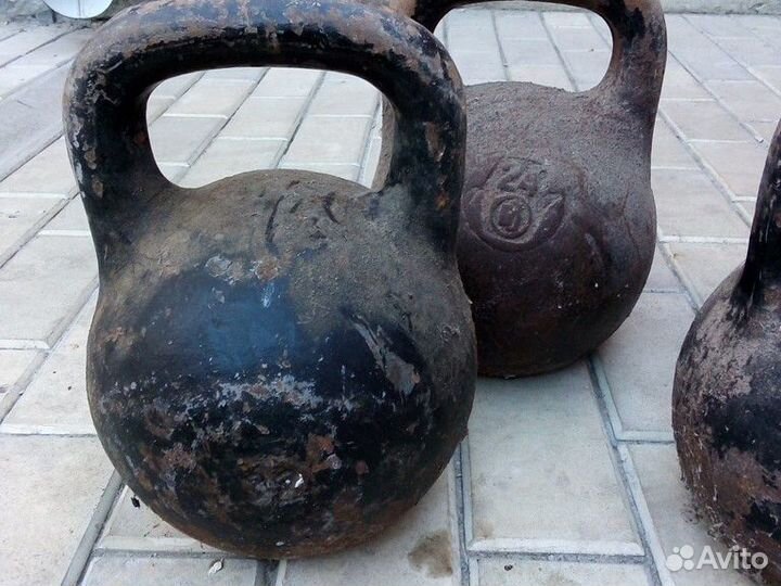 Гири 32,24,16кг