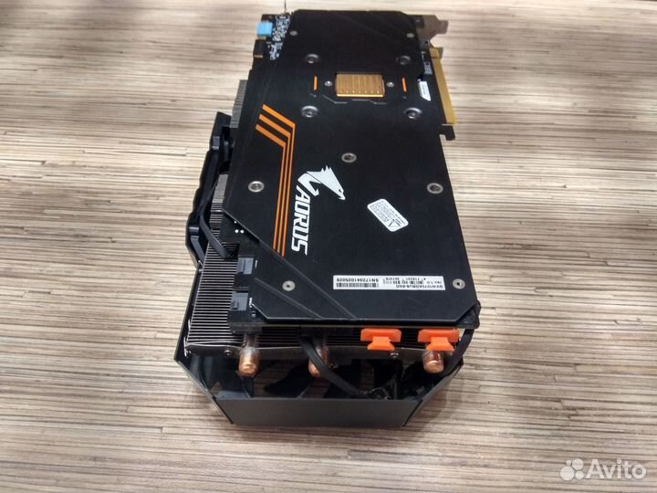 Видеокарта PCI-E Gigabyte GeForce GTX 1070 aorus 8